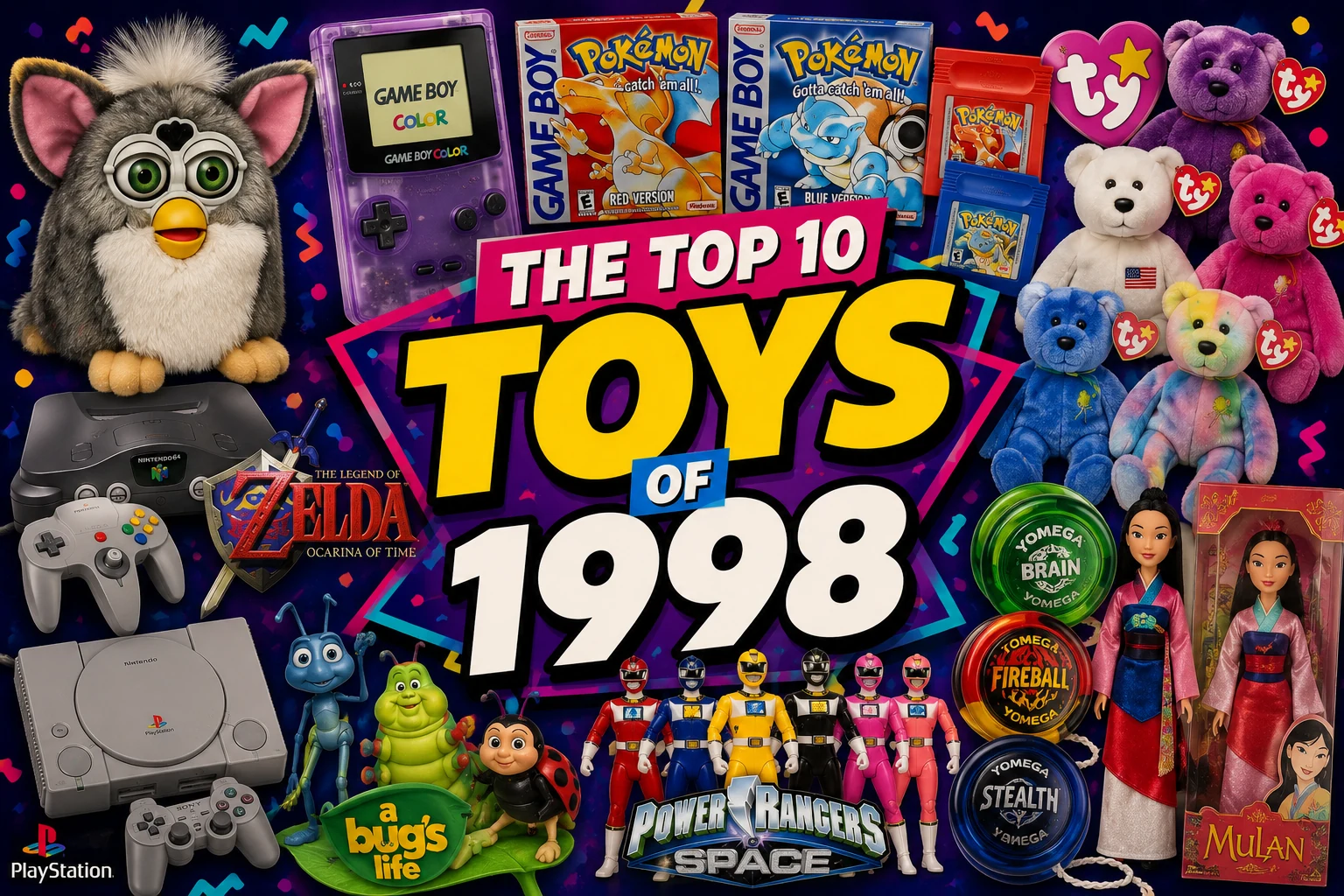 Top toys of 1998