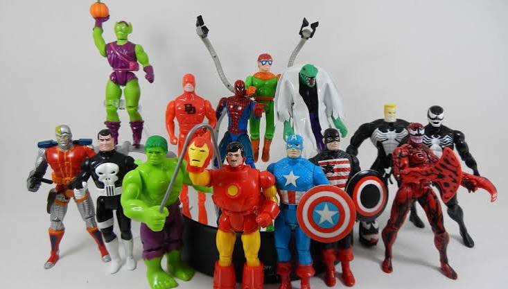 Toy Biz Marvel and X-Men 90s action figures