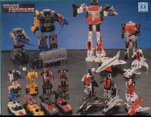 Transformers 80s toys and action figures