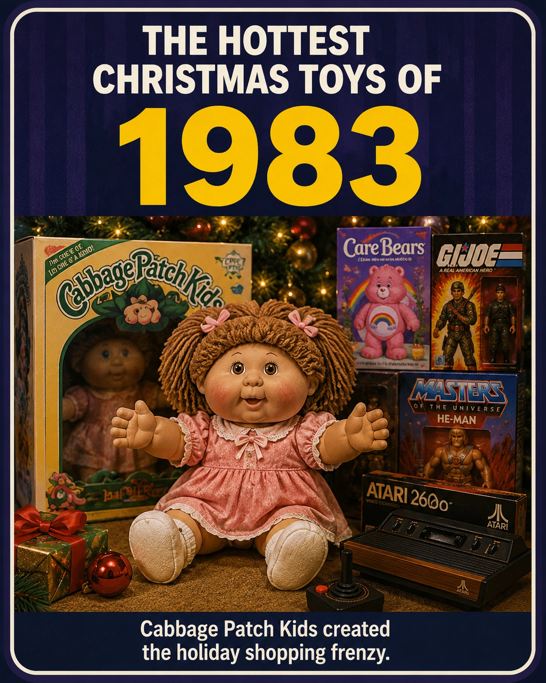 Hottest Christmas toys of 1983