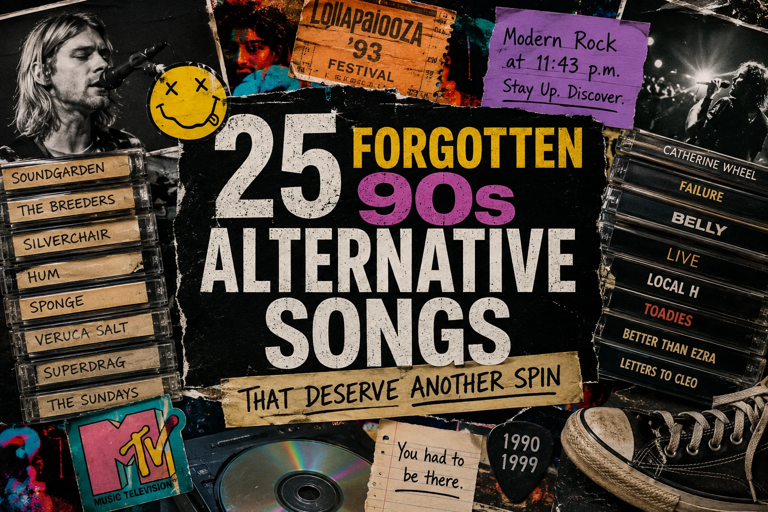 25 Forgotten 90s Alternative Songs That Deserve Another Spin