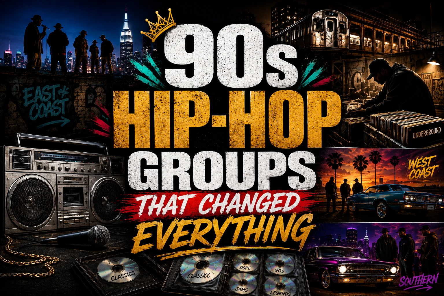 90s Hip-Hop Groups That Changed Everything