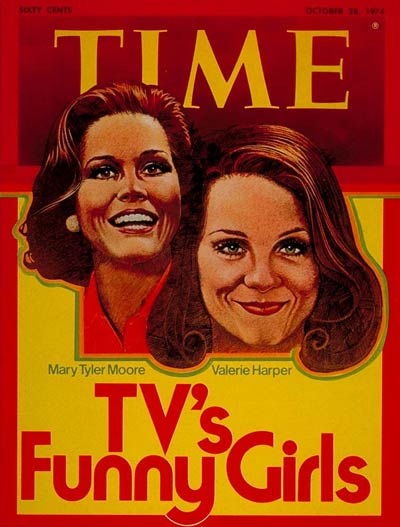 Contemporary magazine cover featuring Mary Tyler Moore