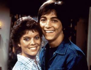 Joanie Cunningham and Chachi Arcola together during the later Happy Days years