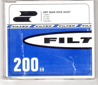 Filter Hey Man Nice Shot single cover artwork
