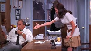 Mary Richards interviewing with Lou Grant at WJM in Love Is All Around