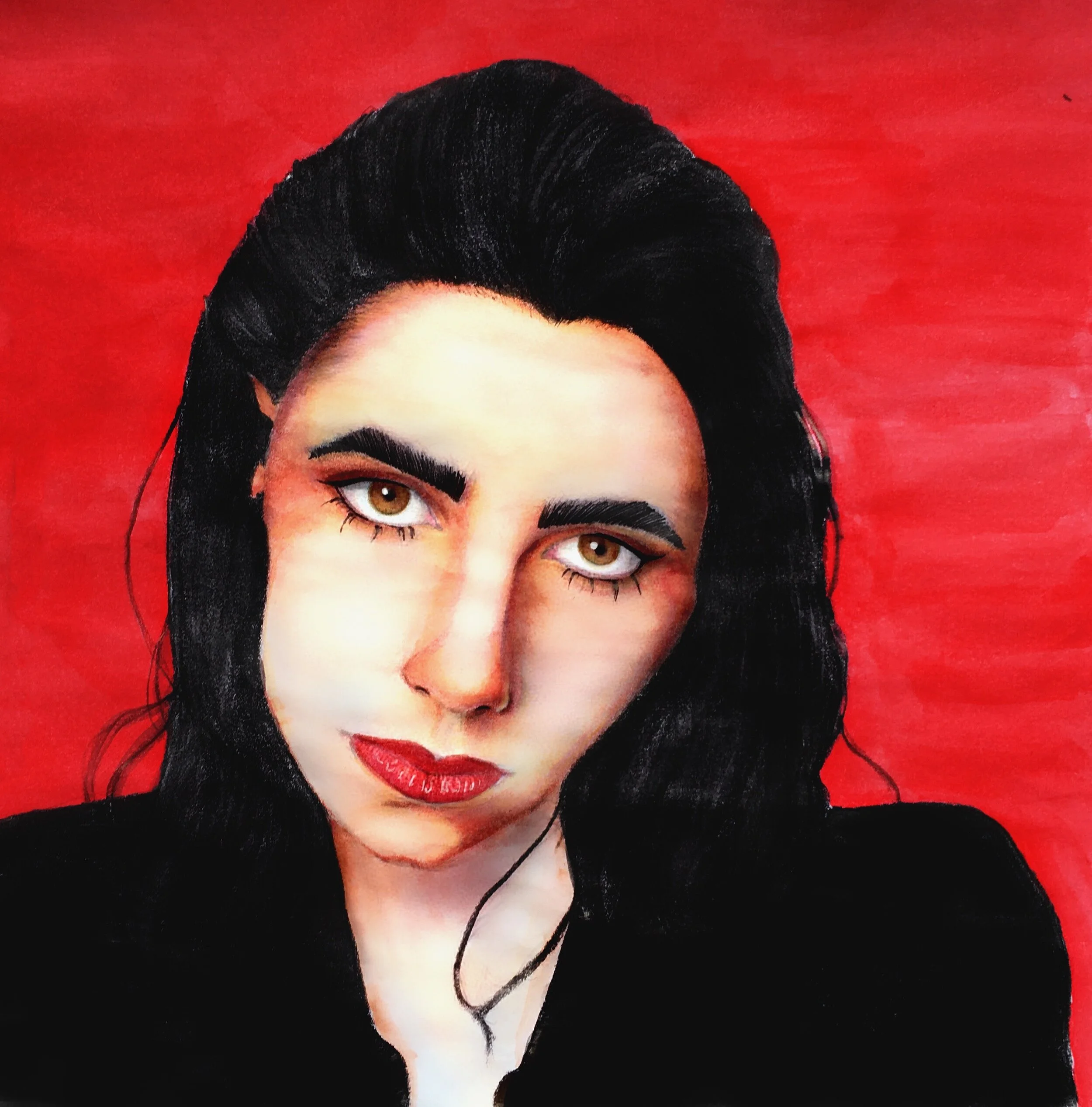 PJ Harvey during the 90s alternative rock era