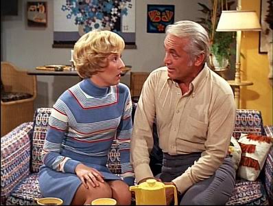 Ted Baxter and Georgette Franklin together