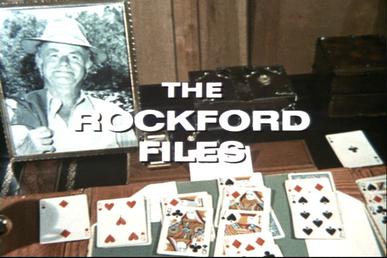 The Rockford Files original television title screen