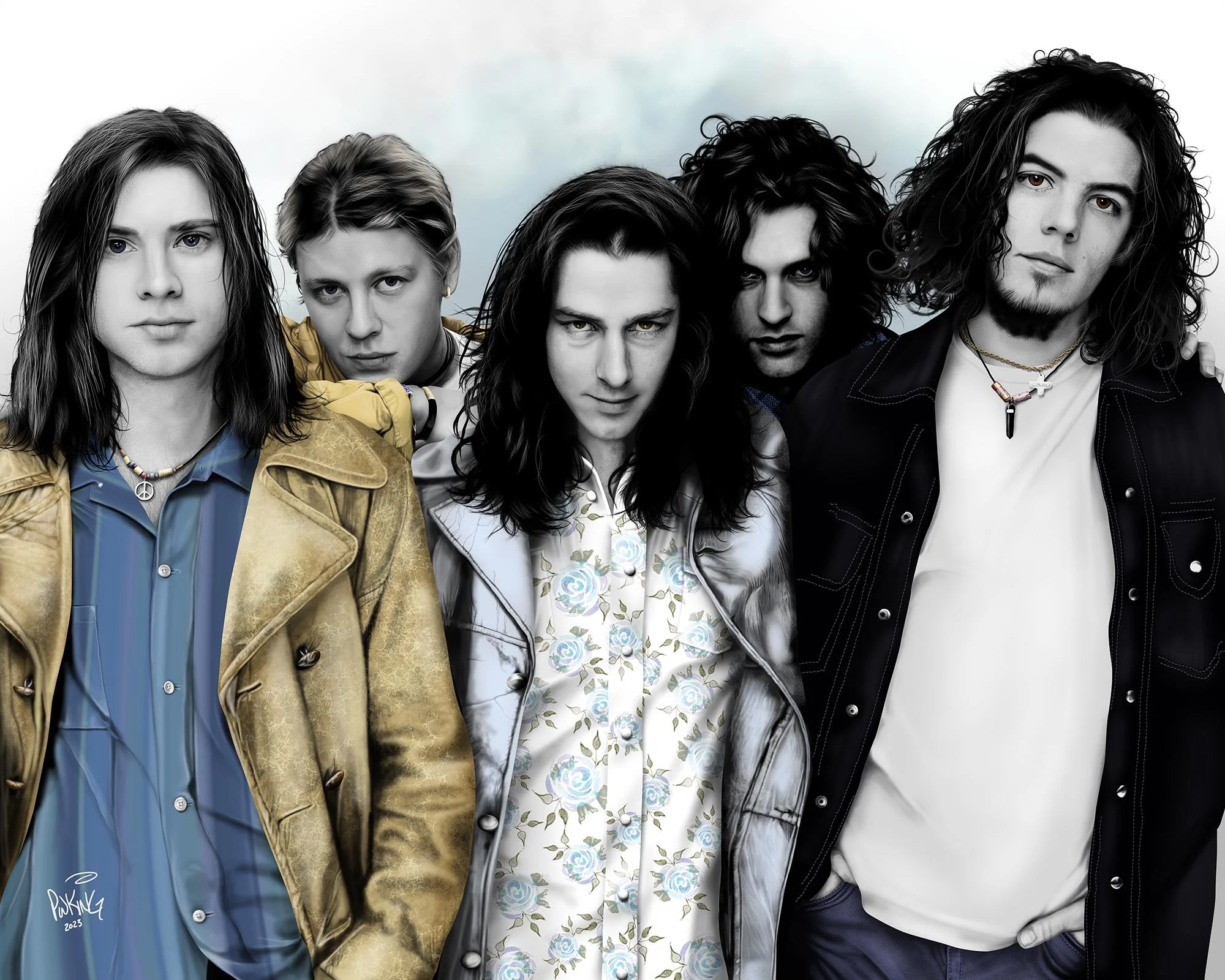 Collective Soul during the 90s alternative radio rock era