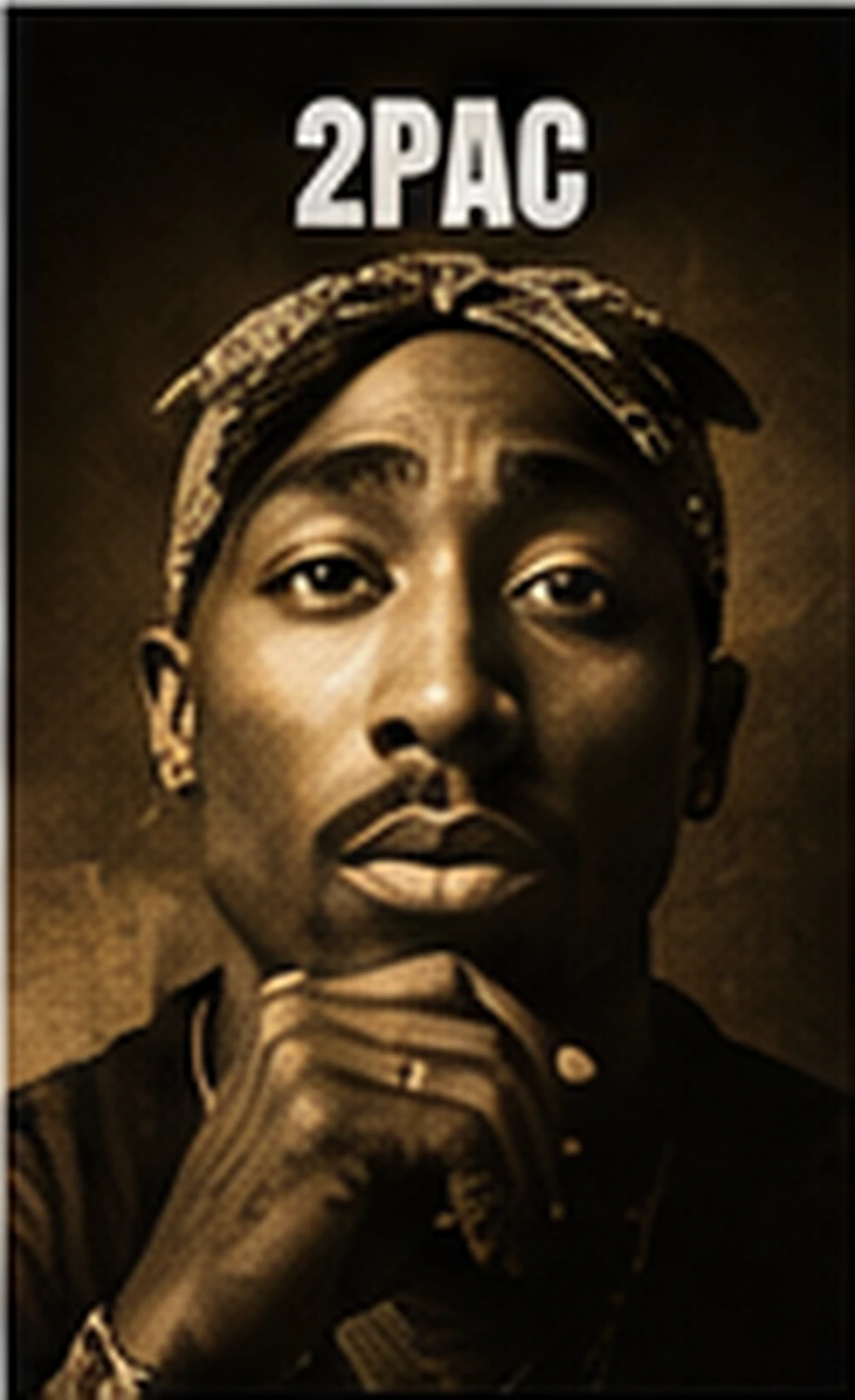 2Pac inspired 90s conscious rap profile image with street poetry, lyric notebook, cassette tape, city light, roses, and political rap emotion