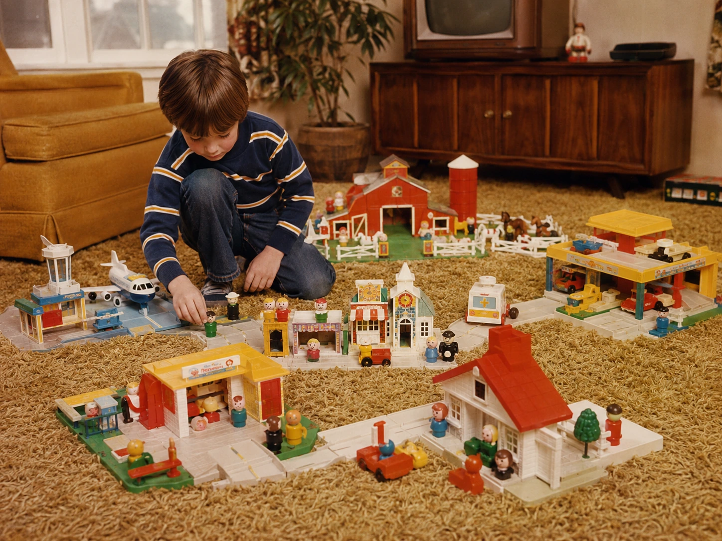 Fisher-Price Little People in the 70s: Tiny Worlds, Chunky Figures and Floor-Time Empires