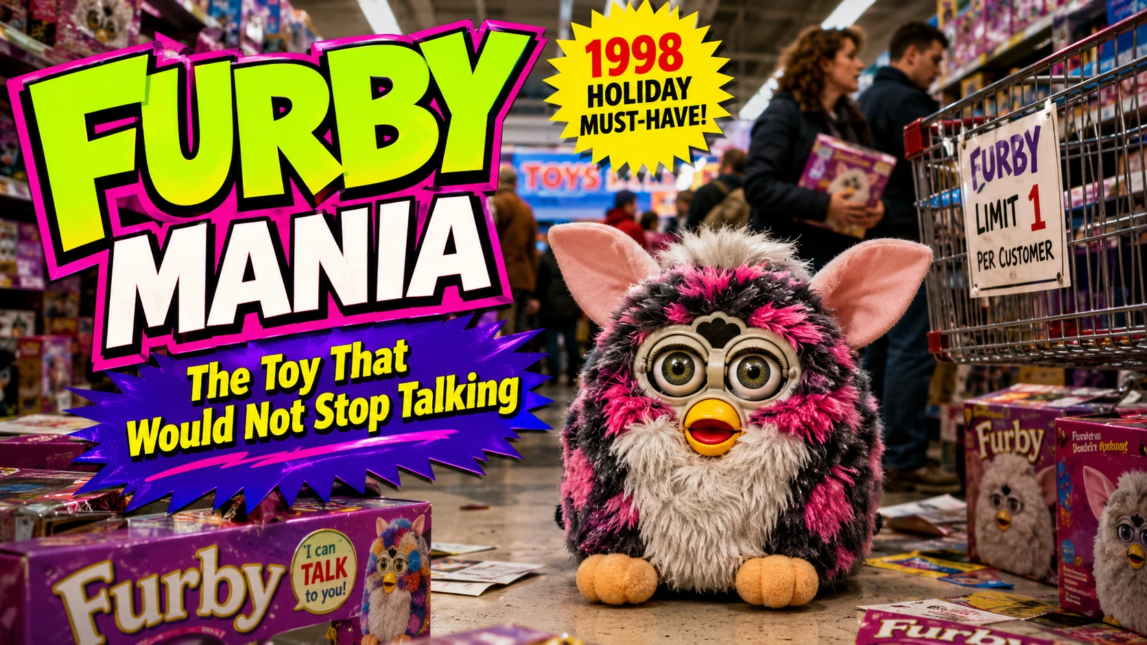 Furby Mania: The 90s Toy That Would Not Stop Talking