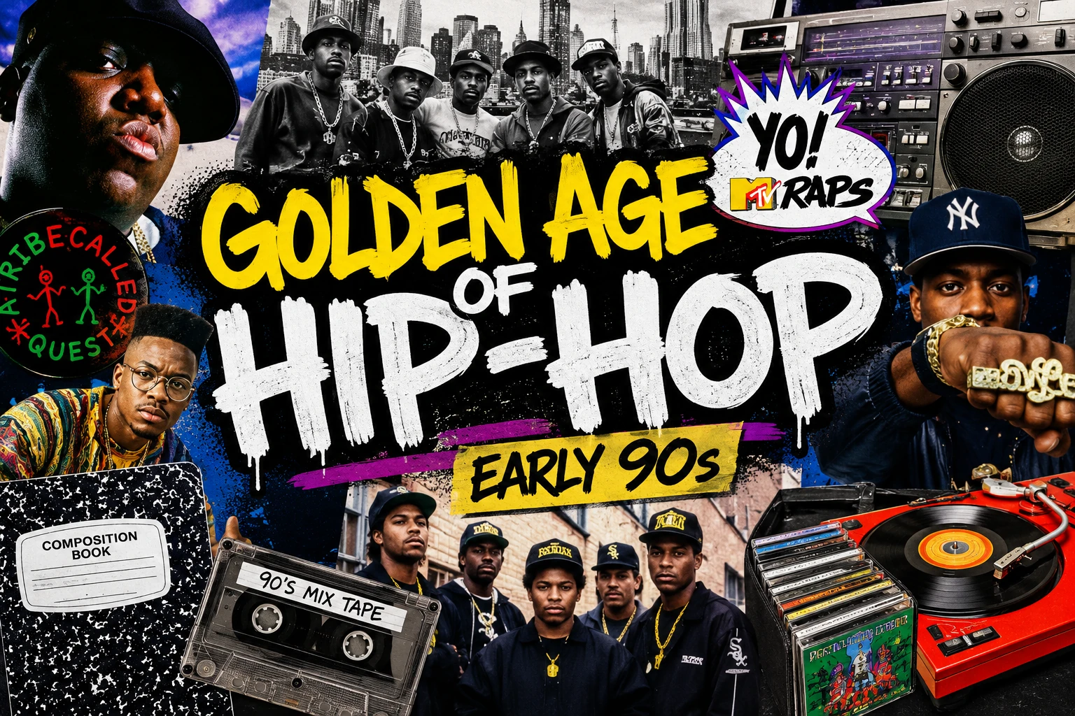 Golden Age Hip-Hop in the Early 90s