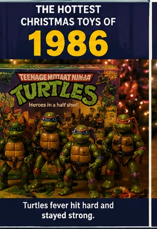 Hottest Christmas toys of 1986