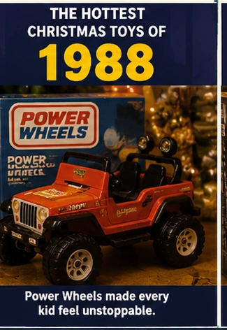Hottest Christmas toys of 1988