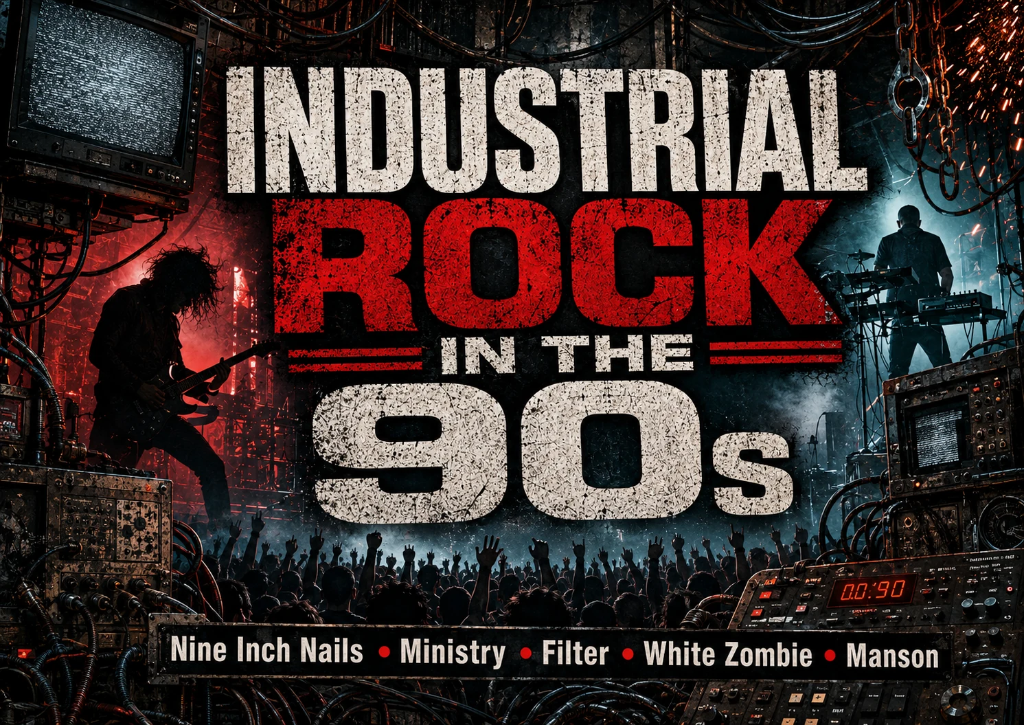 Industrial Rock in the 90s: Nine Inch Nails, Ministry, Manson and the Dark Side of Alternative