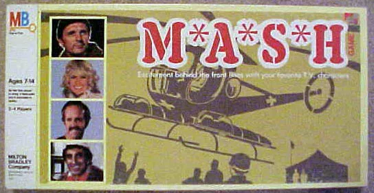 Vintage M*A*S*H board game box