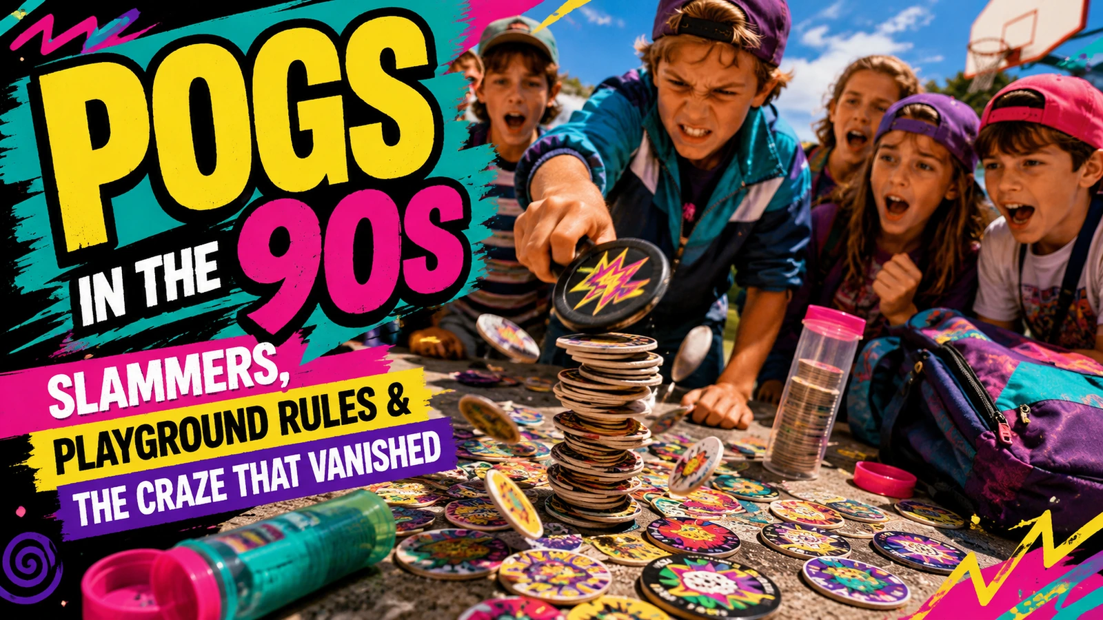Pogs in the 90s: Slammers, Playground Rules and the Craze That Vanished