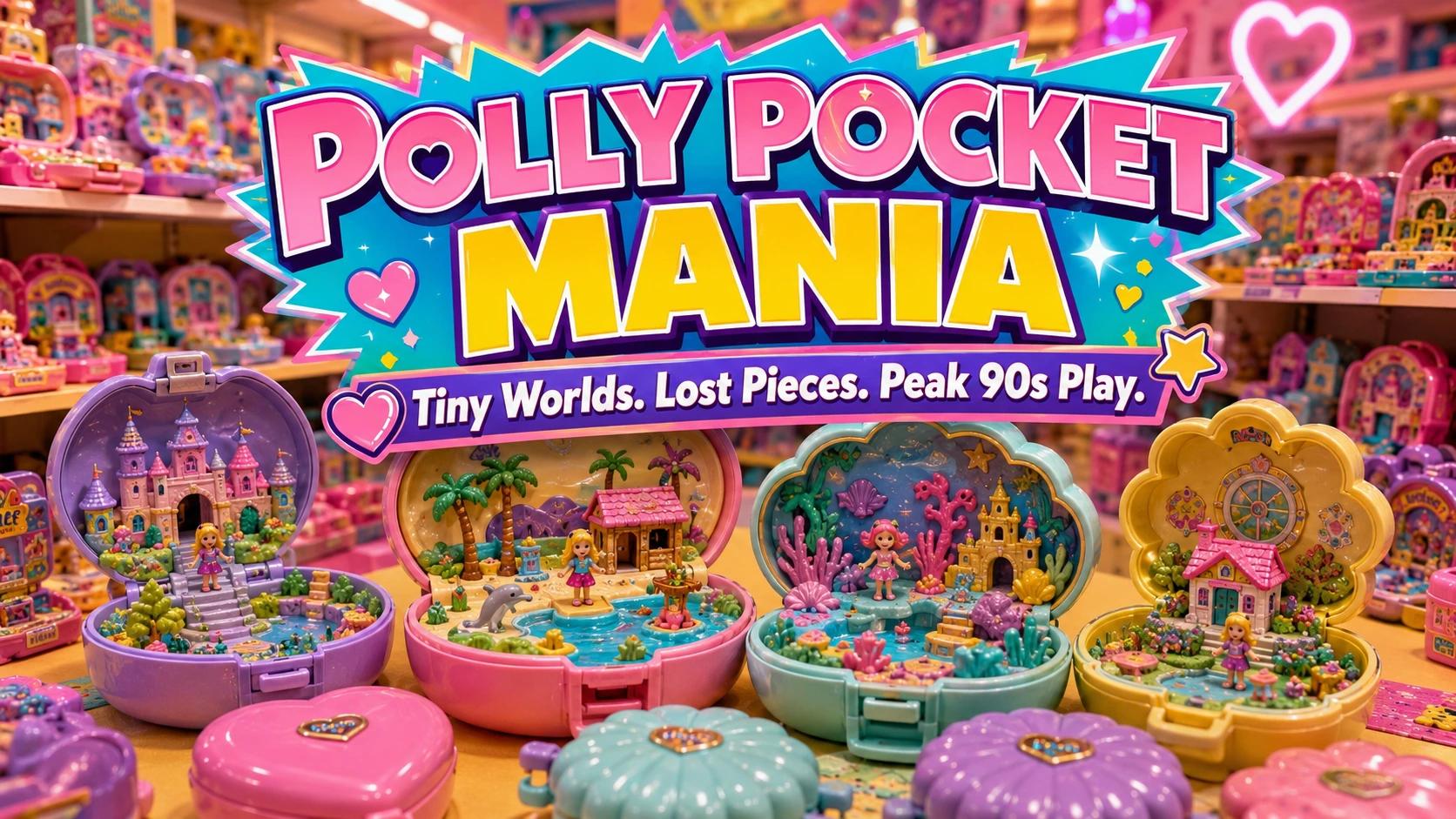 Polly Pocket in the 90s: Tiny Worlds, Lost Pieces and Peak Pocket Play
