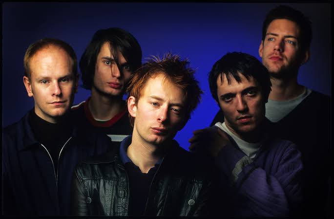 Radiohead during the 90s alternative era