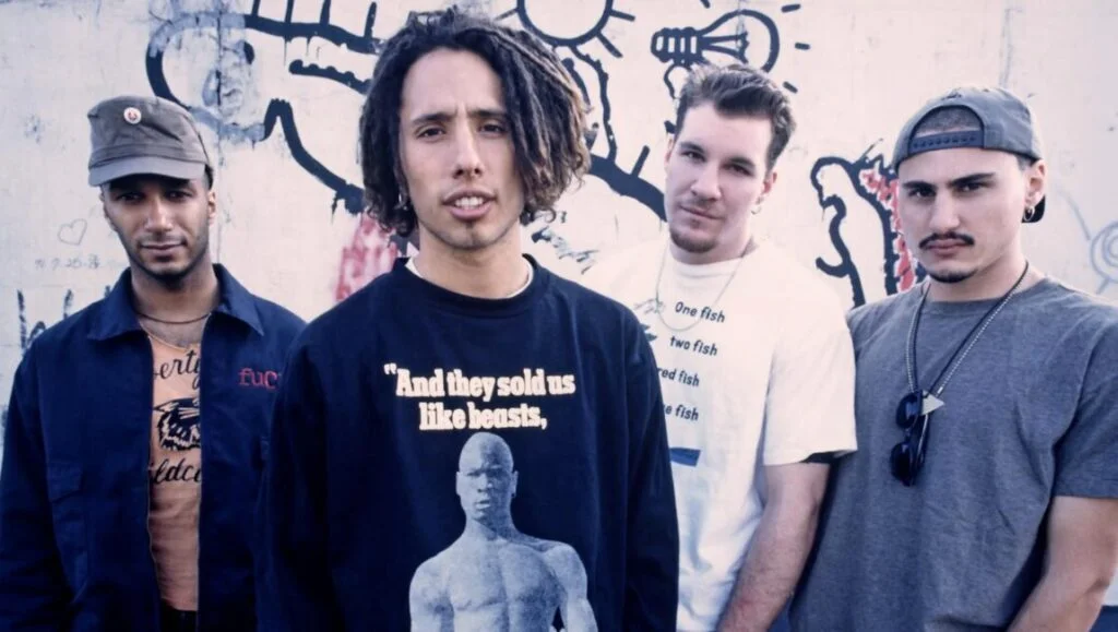 Rage Against the Machine artist image for 90s alternative rock songs