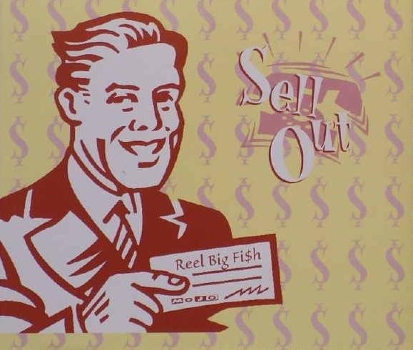 Reel Big Fish Sell Out 90s ska-punk single artwork