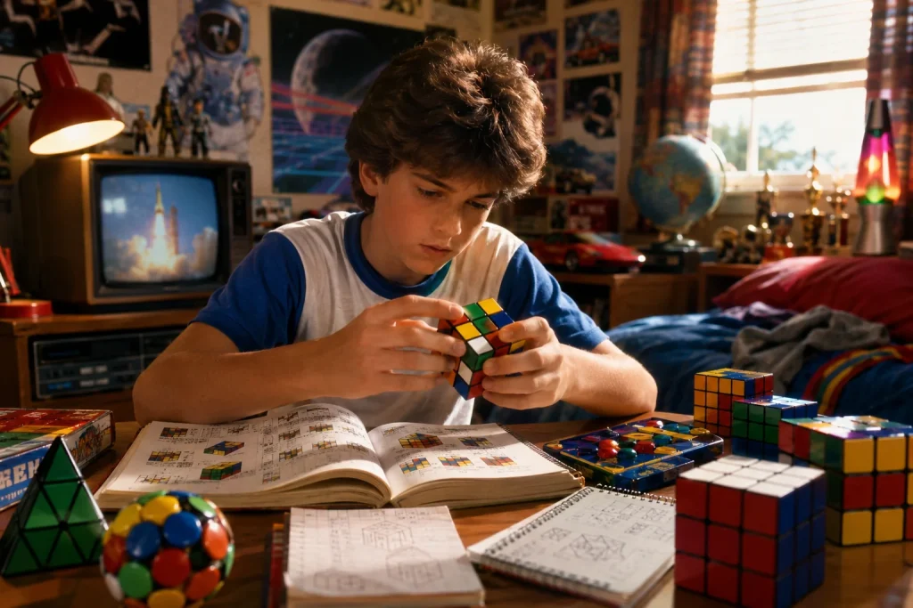 Rubik’s Cube and the 1980s Puzzle Craze