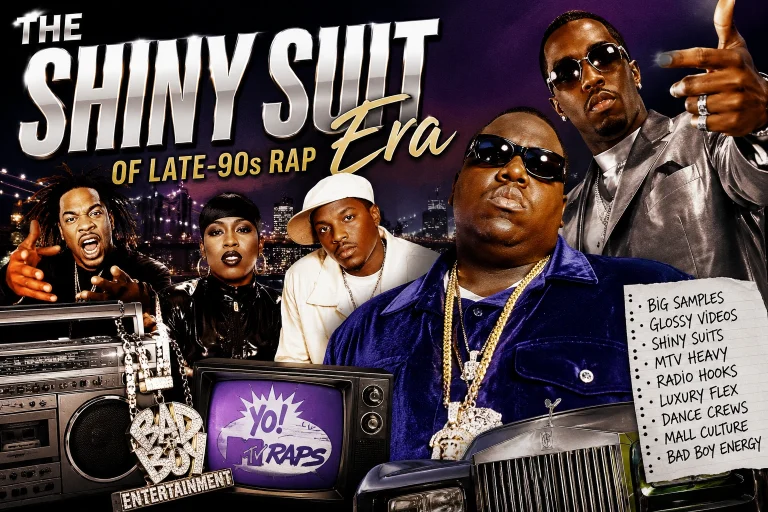 The Shiny Suit Era of Late-90s Rap