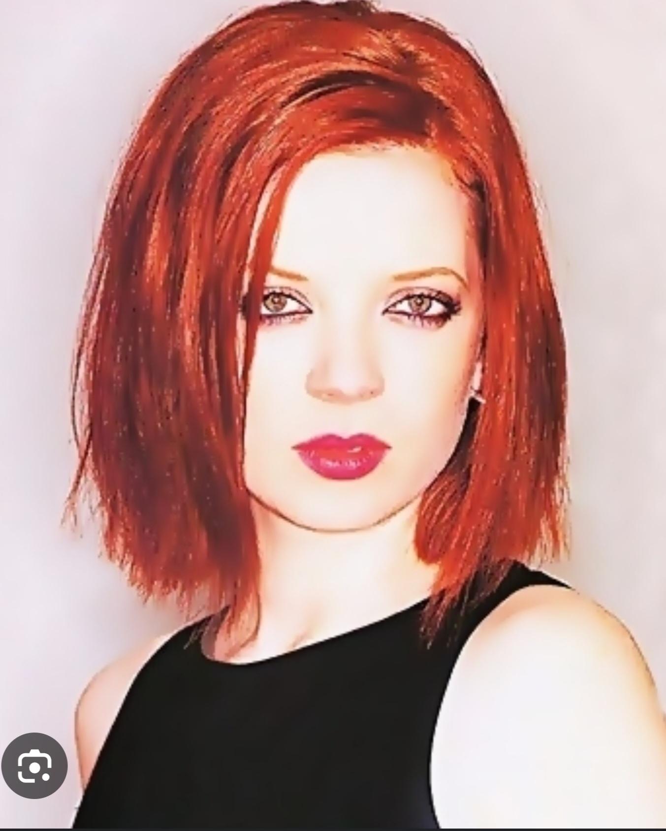 Shirley Manson of Garbage during the 90s alternative rock era