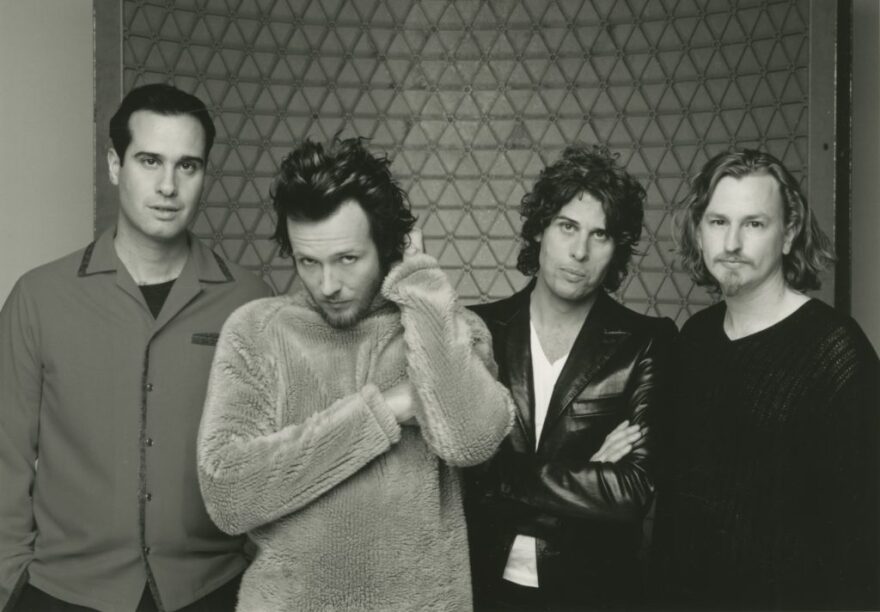 Stone Temple Pilots during the 90s post-grunge and alternative rock era