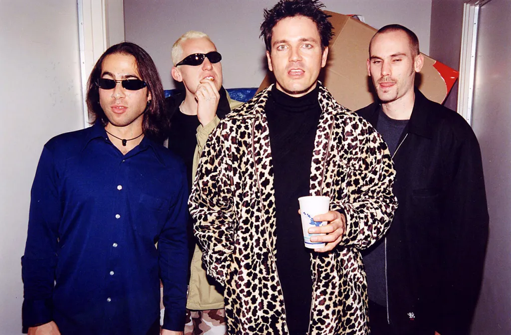 Third Eye Blind during the late 90s alternative rock radio era