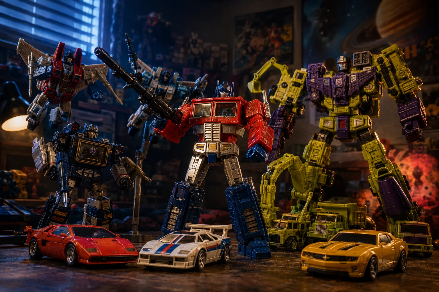 Transformers Toys in the 80s: The G1 Robots That Took Over Childhood