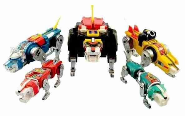 Voltron, one of the most iconic toys from the 1980s