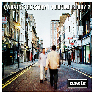 Oasis What's the Story Morning Glory album cover