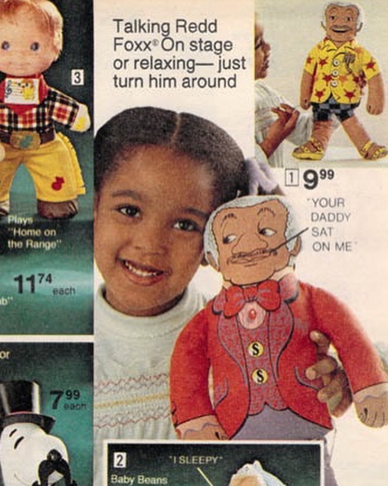 1977 Redd Foxx talking character doll
