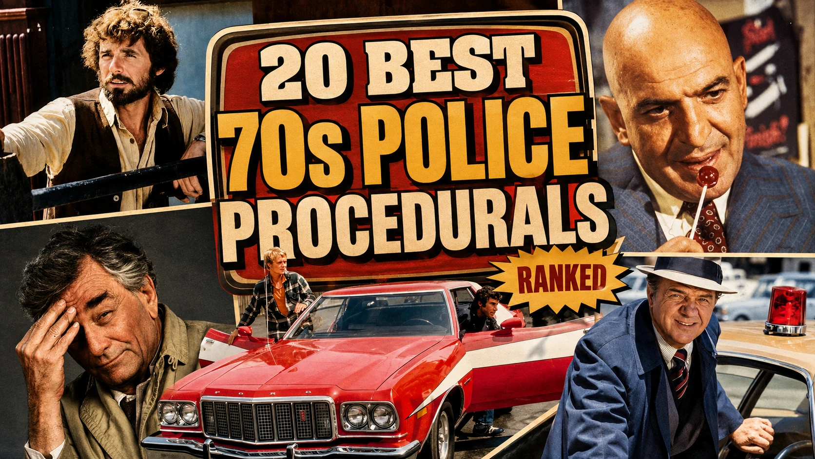 20 Best Police Procedural Shows of the 1970s, Ranked
