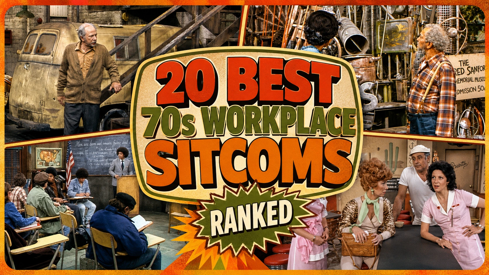 20 Best Workplace Sitcoms of the 1970s, Ranked