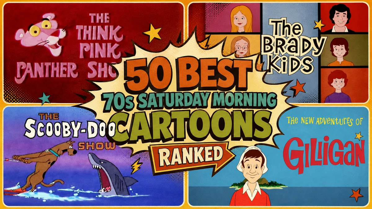 50 Best Saturday Morning Cartoons of the 1970s, Ranked featured image