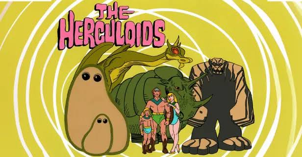 Title screen from The Herculoids or another short-lived 1970s cartoon