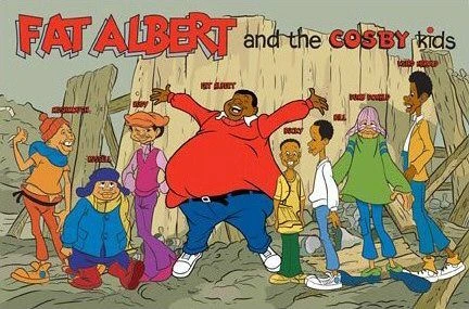 Fat Albert and the Cosby Kids group publicity artwork