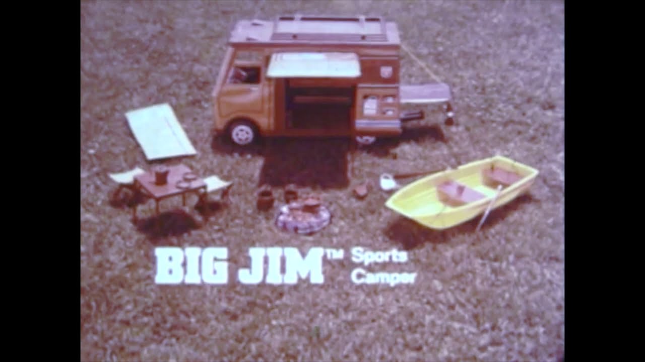 Big Jim action figure television commercial from the 1970s