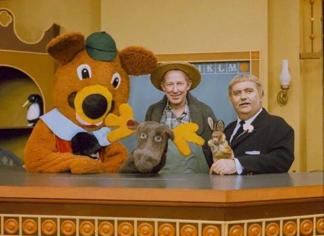 Captain Kangaroo and characters from the classic children’s television series