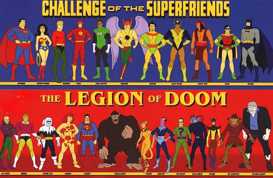 The Legion of Doom from Challenge of the Superfriends