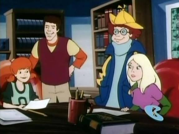 Clue Club teenage detectives and talking dogs