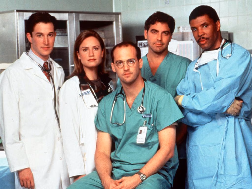 ER 1990s medical drama cast