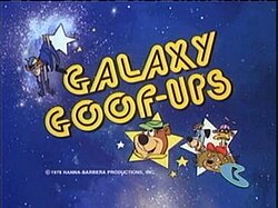 Galaxy Goof-Ups animated space patrol