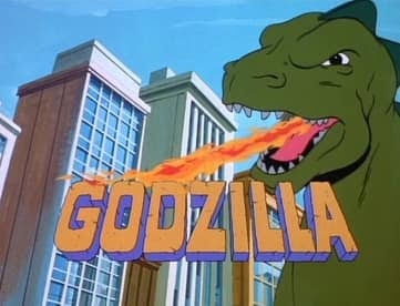 Godzilla and Godzooky in the 1978 animated series