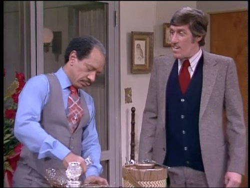 Harry Bentley visiting the Jeffersons apartment