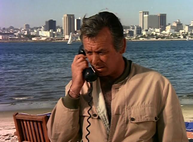 David Janssen as private investigator Harry Orwell in Harry O